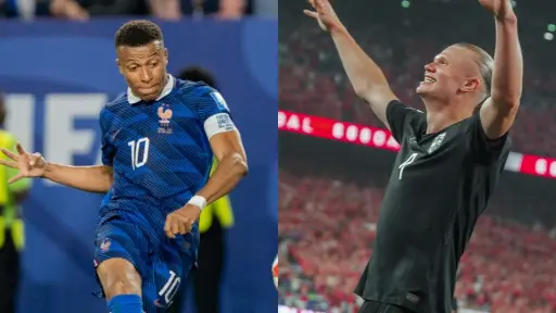 Mbappé vs. Haaland, el gran duelo por liderato del grupo I