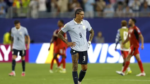 Darwin Núñez, seleccionado de Uruguay 