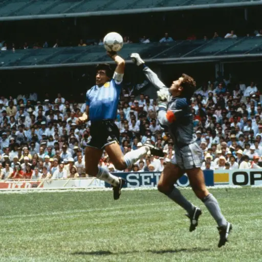 Diego Maradona y su histórico gol llamado \