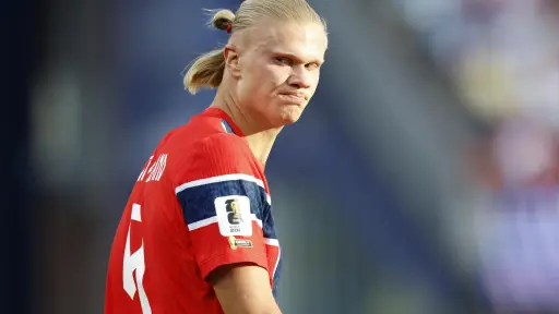 Haaland lidera a la selección de Noruega en el Mundial 2026. ,EFE