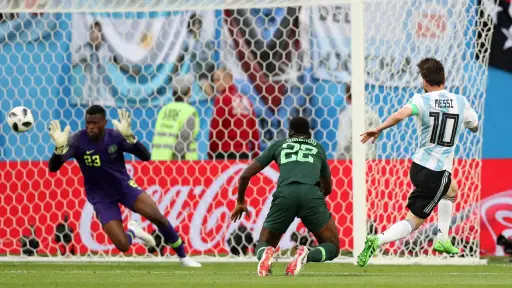 Gol del capitán de la Albiceleste en 2018 ,FIFA