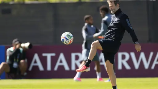 El seleccionador de Panamá, el español Thomas Christiansen ,EFE