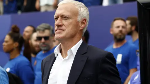 Didier Deschamps, técnico de la selección de Francia 