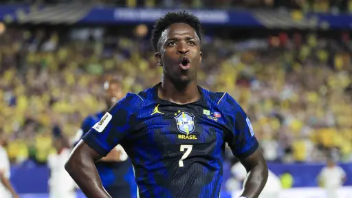 Vinícius celebra ante Haití en Philadelphia - EFE