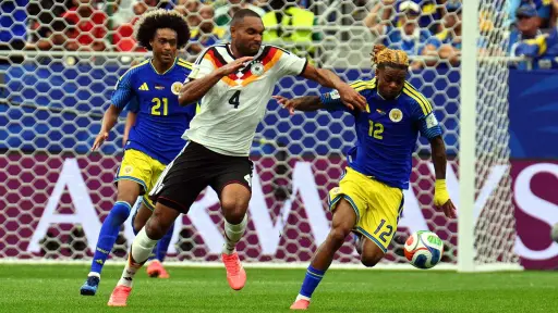 Jonathan Tah, en el primer partido ante Curazao ,EFE
