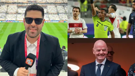 Jorge Vera estalló en insultos tras la expulsión de Miguel Almirón 