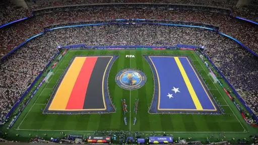 Conocido en plataformas como @FreddyLA7, este hincha de Alemania ha transformado su experiencia mundialista en una especie de road trip digital que ha captado la atención de millones de usuarios en todo el mundo. ,EFE