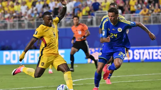 Ecuador frente a Curazao en el Mundial 2026 