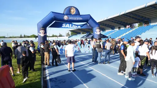 La PNC organizó su festival atlético 
