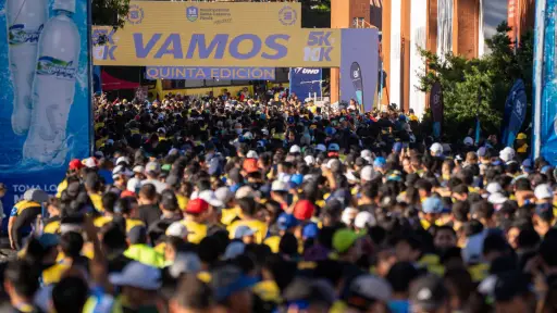 Los organizadores destacaron que el evento deportivo convocó a unos 10 mil corredores. ,Cortesía. 