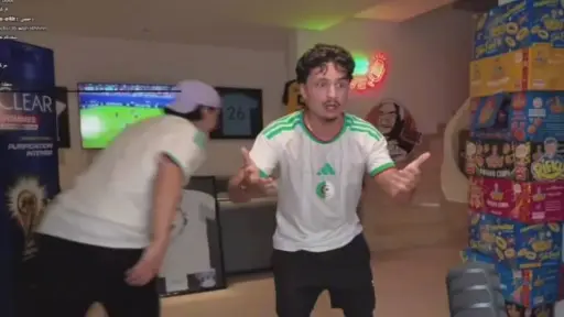 Aficionados de Argelia se enojan por gol de su país - Captura de pantalla