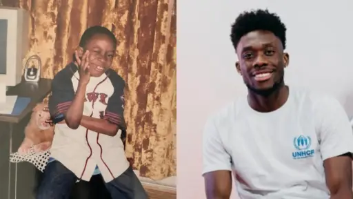 Historia de Alphonso Davies y el campo de los refugiados 