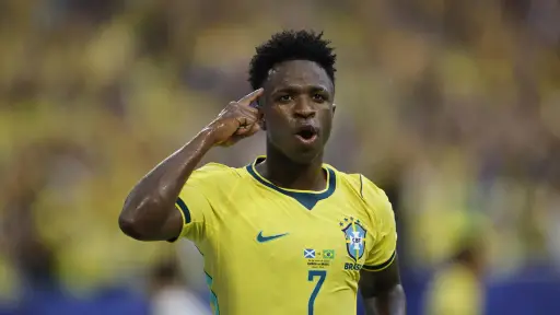 Vinícius Júnior lidera el ataque de Brasil en el Mundial 2026 ,EFE