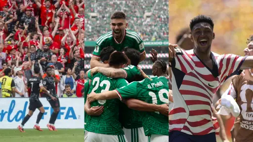 Las selecciones anfitrionas del Mundial 2026 fueron eliminadas en octavos de final. ,