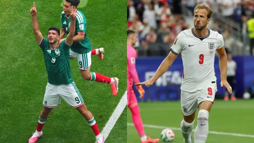 México e Inglaterra se han enfrentado en nueva ocaciones. ,