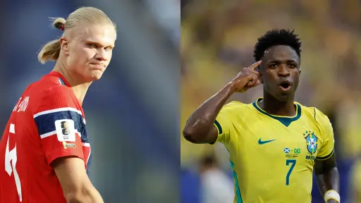 Haaland propone recrear un video viral con IA junto a Vinícius Jr. y desata reacciones en redes ,