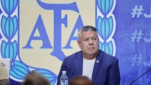 Claudio Tapia, presidente de la AFA 