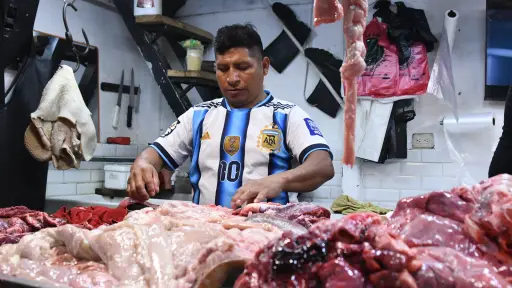 Comerciantes de La Terminal apoyan a Lionel Messi