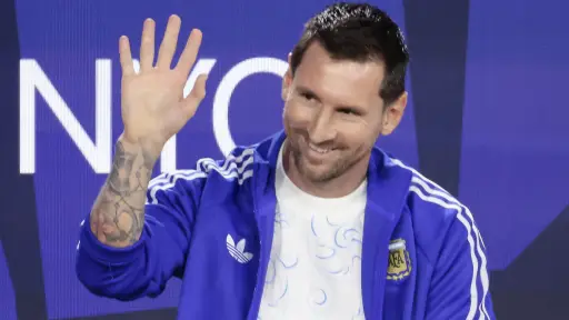 Lionel Messi, seleccionado argentino 