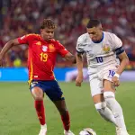 Imagen de archivo de Lamine Yamal y Kylian Mbappé - FIFA