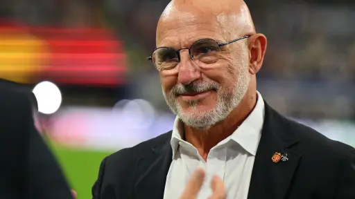 Luis de la Fuente, técnico de la selección de España 