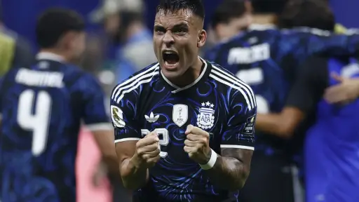 Lautaro Martínez, seleccionado de Argentina 