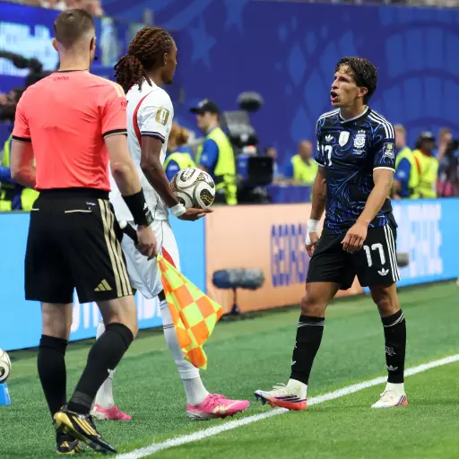 Giuliano Simeone, jugador del Atlético Madrid, en el Mundial 2026