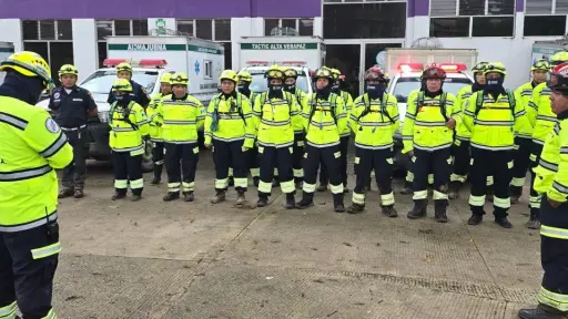 Los rescatistas realizan la búsqueda por medio de dos fuerzas de tarea. ,Bomberos Municipales Departamentales. 