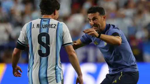 Lionel Scaloni, técnico de las Selección de Argentina 