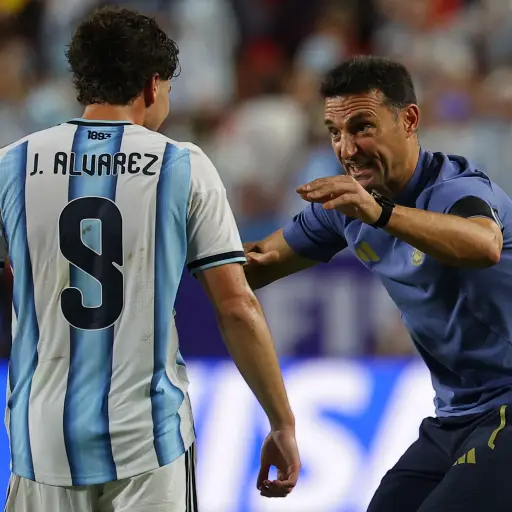 Lionel Scaloni, técnico de las Selección de Argentina