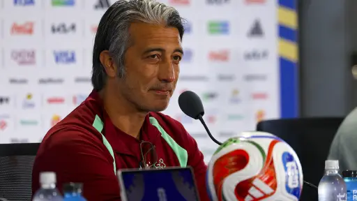 Murat Yakin, técnico de la selección de Suiza 