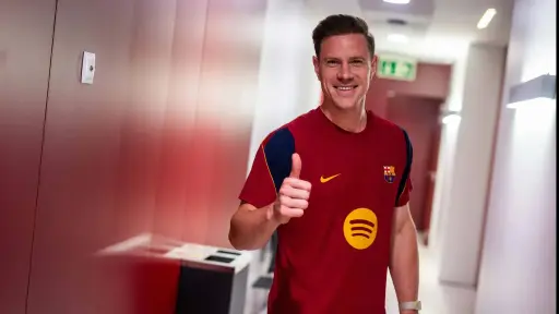 Marc-André Ter Stegen hace pretemporada con el Barcelona - FC Barcelona