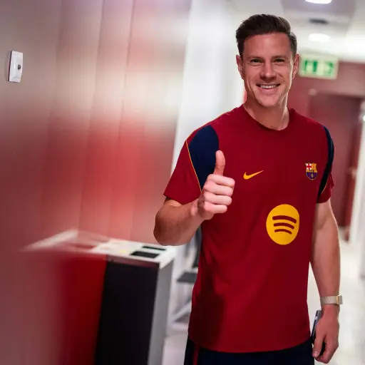 Marc-André Ter Stegen hace pretemporada con el Barcelona - FC Barcelona
