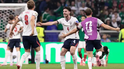 Declan Rice podría ser baja ante Noruega en el Mundial 2026 ,EFE