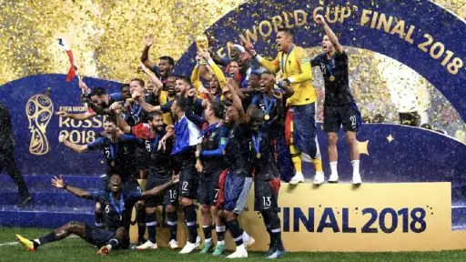 Francia campeón 2018 ,Redes sociales. 