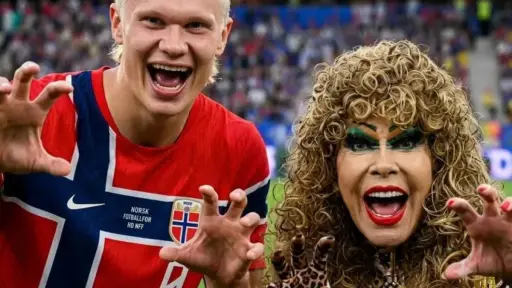 Tigresa del Oriente Erling Haaland ,Redes sociales
