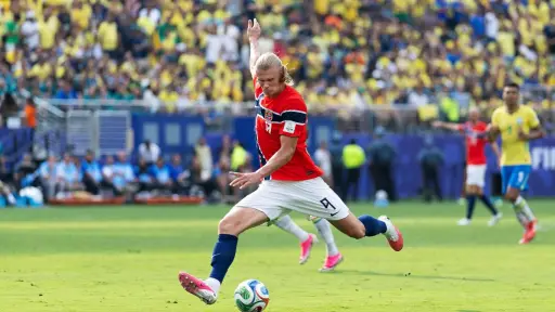 Haaland es el goleador de Noruega en el Mundial 2026. ,FIFA