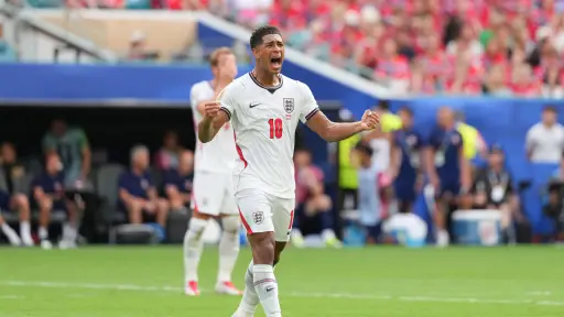 Celebración de Jude Bellingham ante Noruega en el Mundial 2026 - EFE