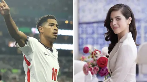 Miss Universo rompe el silencio sobre los rumores de un supuesto romance con Jude Bellingham. ,Redes sociales. 