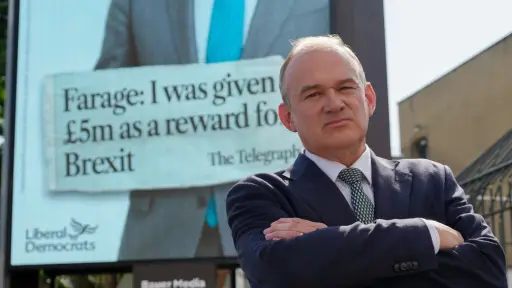 Sir Ed Davey pidió que Inglaterra abandone la FIFA - Sir Ed Davey