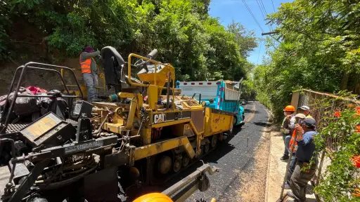 Cuadrillas de trabajadores iniciaron las labores desde las 5:00 horas. ,Dalia Santos.