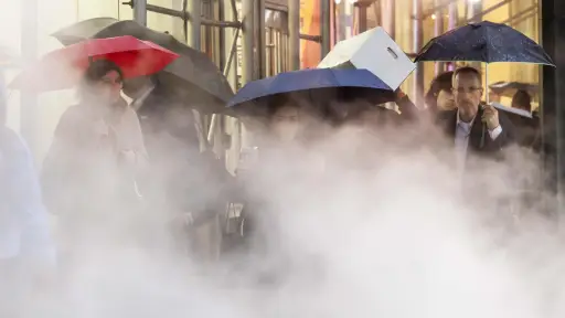 Se espera un cambio en las condiciones meteorológicas, marcado por fuertes lluvias y tormentas durante este sábado, 18 de julio de 2026. ,EFE