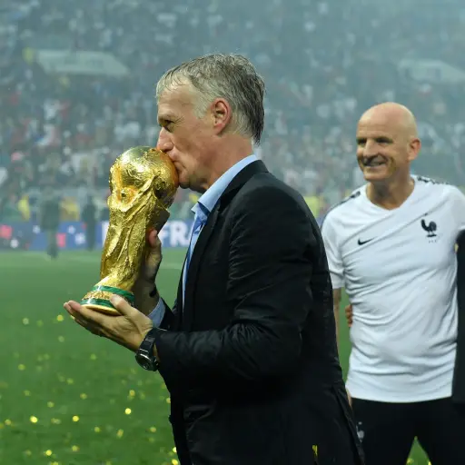 Didier Deschamps, campeón del mundo con Francia en 2018 - Selección de Francia