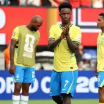 Vinícius habló sobre por qué no tiro el penal frente a Noruega ,EFE