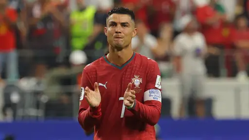 Cristiano Ronaldo tras la eliminación de Portugal en el Mundial 2026 - EFE