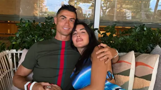 Georgina Rodríguez y Cristiano Ronaldo ,Redes sociales