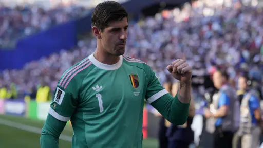Thibaut Courtois, portero de la selección de Bélgica - EFE