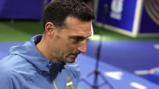 Lionel Scaloni, técnico de la selección de Argentina 