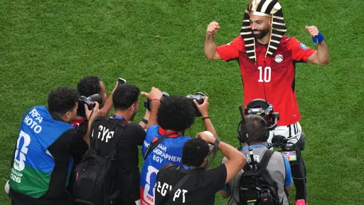 Mohamed Salah lidera a la selección de Egipto durante el Mundial 2026. ,EFE