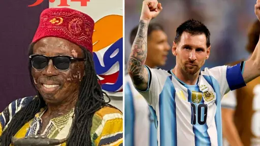 Nana Kwaku Bonsam Lionel Messi ,Redes sociales / Foto EFE